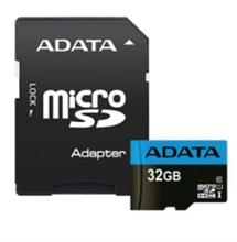 کارت حافظه‌ microSDHC ای دیتا مدل Premier کلاس 10 استاندارد UHS-I U1 سرعت 100MBps ظرفیت 32 گیگابایت به همراه آداپتور SD